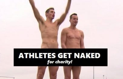 Dutch footballers get naked for charity