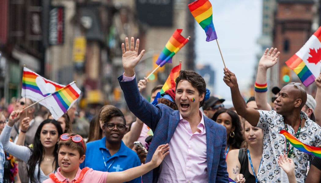 What does Justin Trudeau have to be proud of?