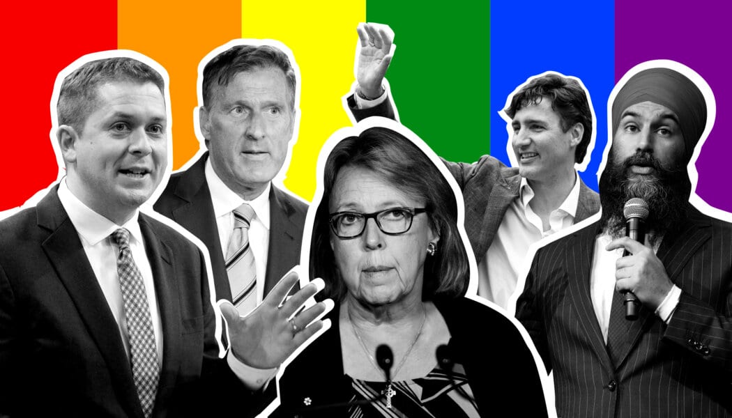 Where do Canadian political parties rank on LGBTQ2 issues?