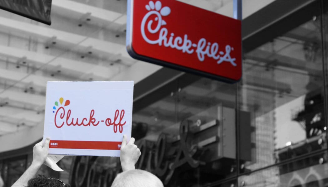 We went to Toronto’s Chick-fil-A protest — and a lot of people didn’t care about all the homophobia