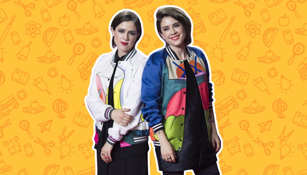 Tegan and Sara go back to school