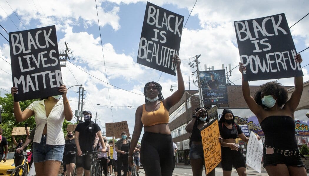 Protesting for Black lives during COVID-19