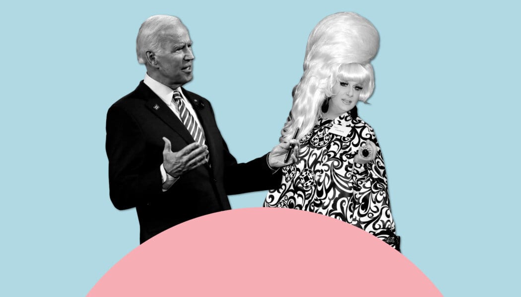 Topline: Joe Biden and Lady Bunny
