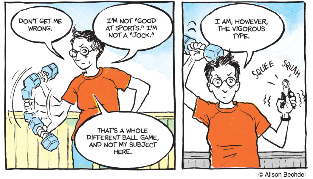 When Alison Bechdel says comics are her ‘other girlfriend,’ you’d better believe it