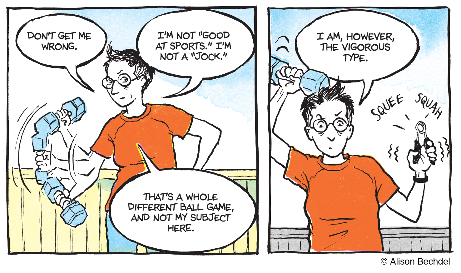 When Alison Bechdel says comics are her 'other girlfriend,' you'd better  believe it | Xtra Magazine