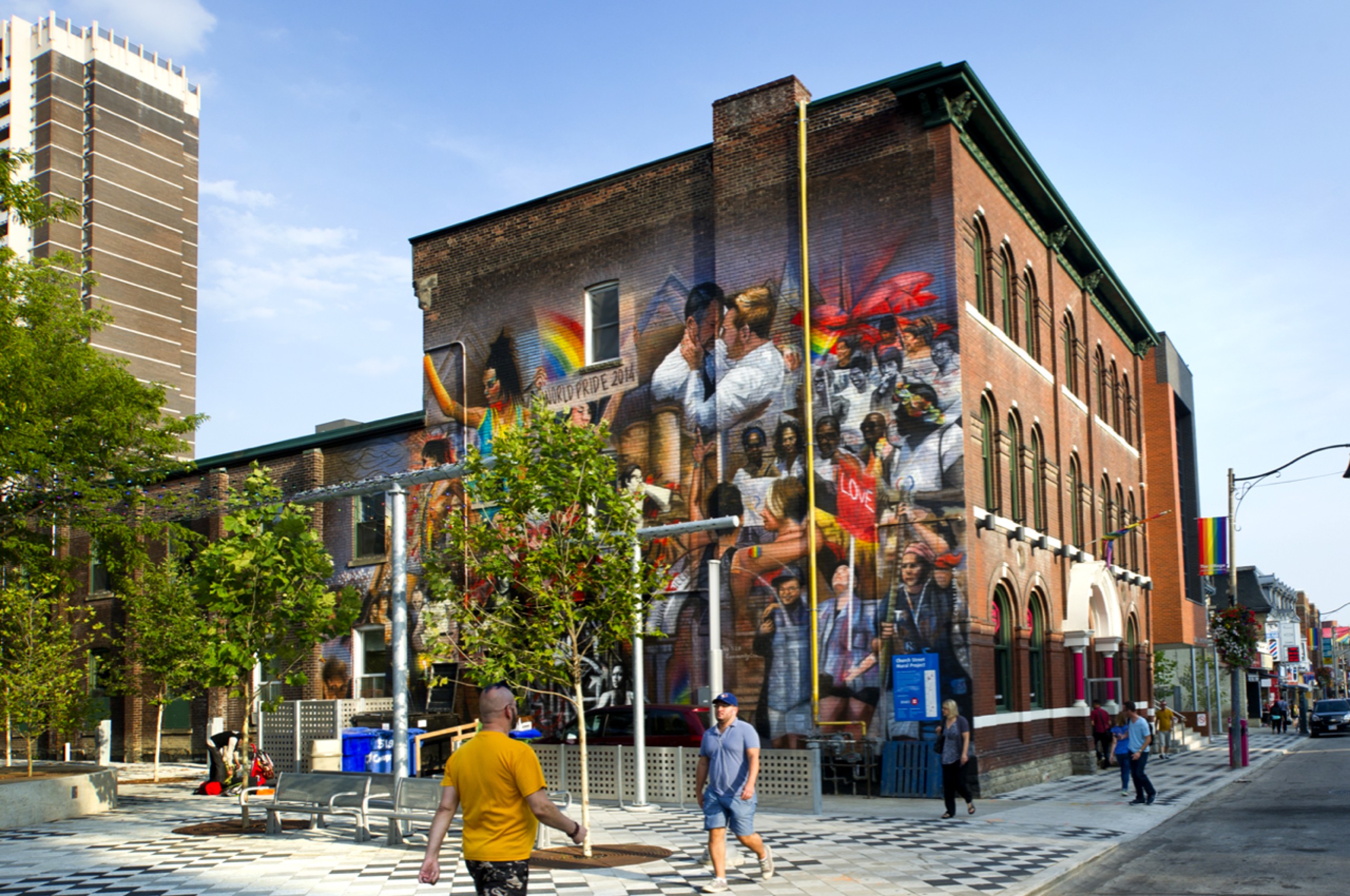 The 519 Community Centre, an LGBTQ2S+ organization, in Toronto