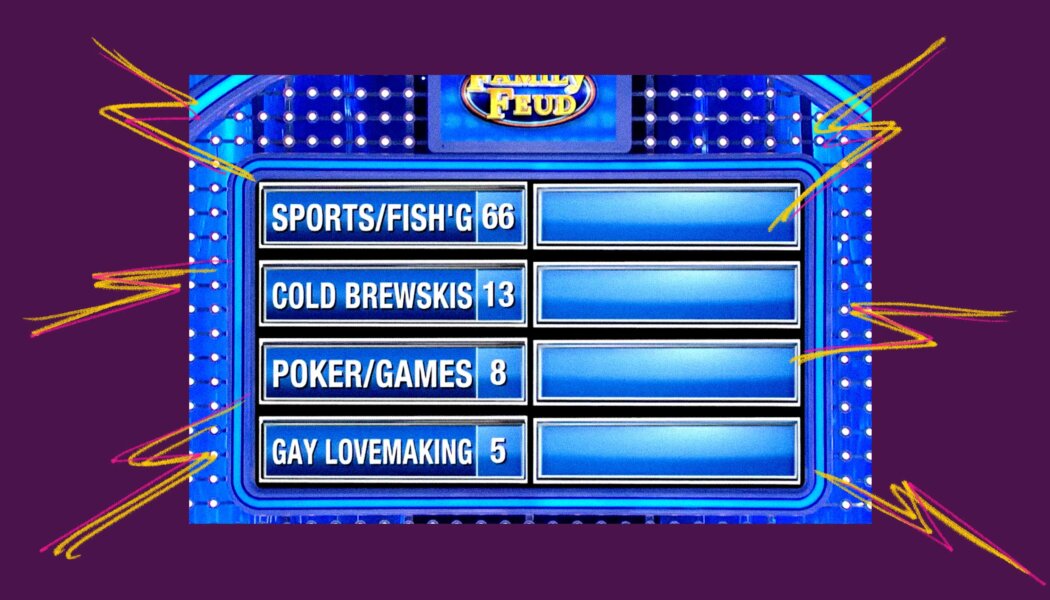 The ‘Family Feud’ audience chanting ‘gay lovemaking’ will make your week