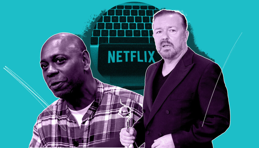 Happy corporate Pride season from Netflix’s transphobic Ricky Gervais special