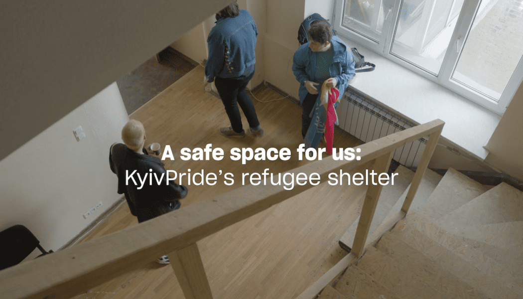 A safe space in Kyiv, Ukraine