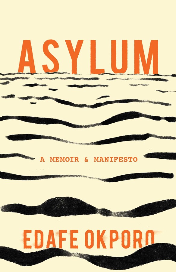 Asylum book cover, by Edafe Okporo