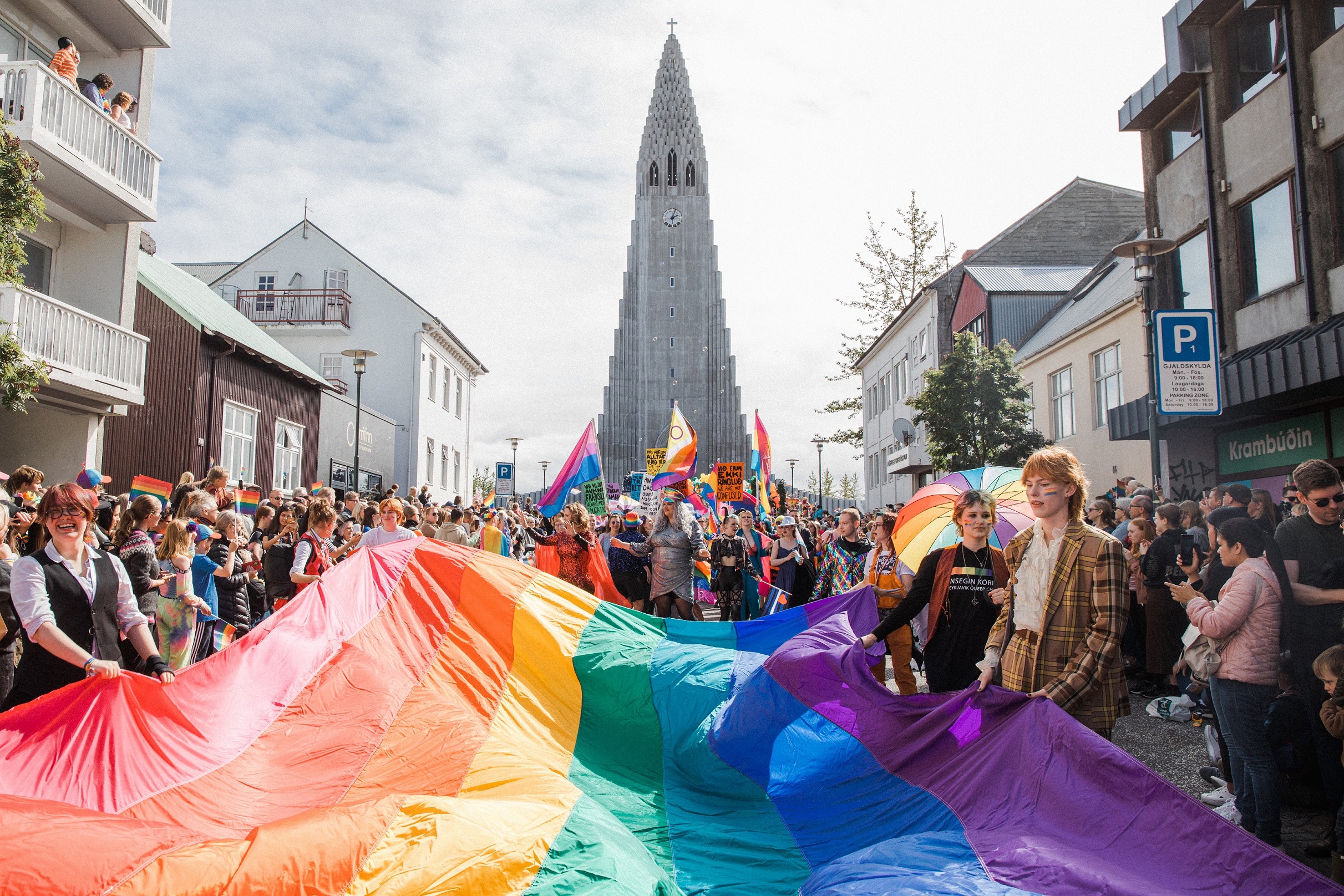 Reykjavík Pride and church 2022