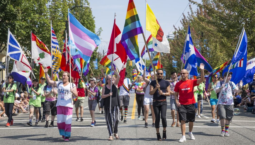 Canada promises $1.5 million for Pride security, Dannii Minogue announces Sapphic dating show, Ukraine civil union law has unlikely supporter, Russia doles out fines for ‘LGBT propaganda,’ and LGBTQ+-only sea shanty choir.