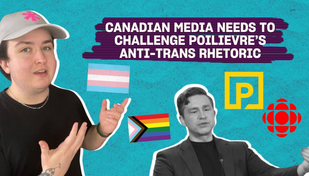 Pierre Poilievre calls for ban on trans women from women’s bathrooms and sports