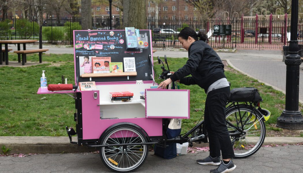 The queer book bike serving Brooklyn