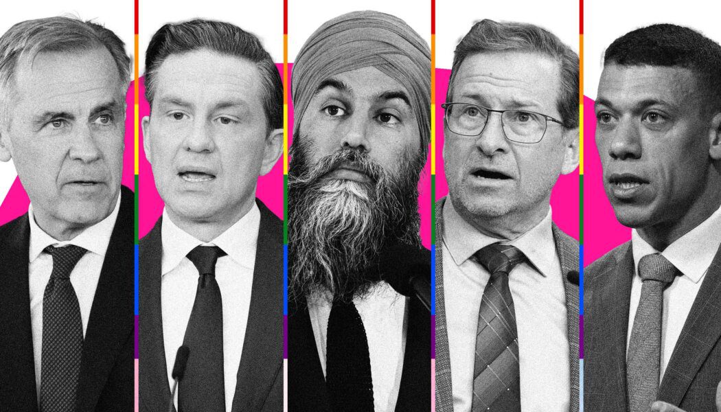 The federal party leaders.