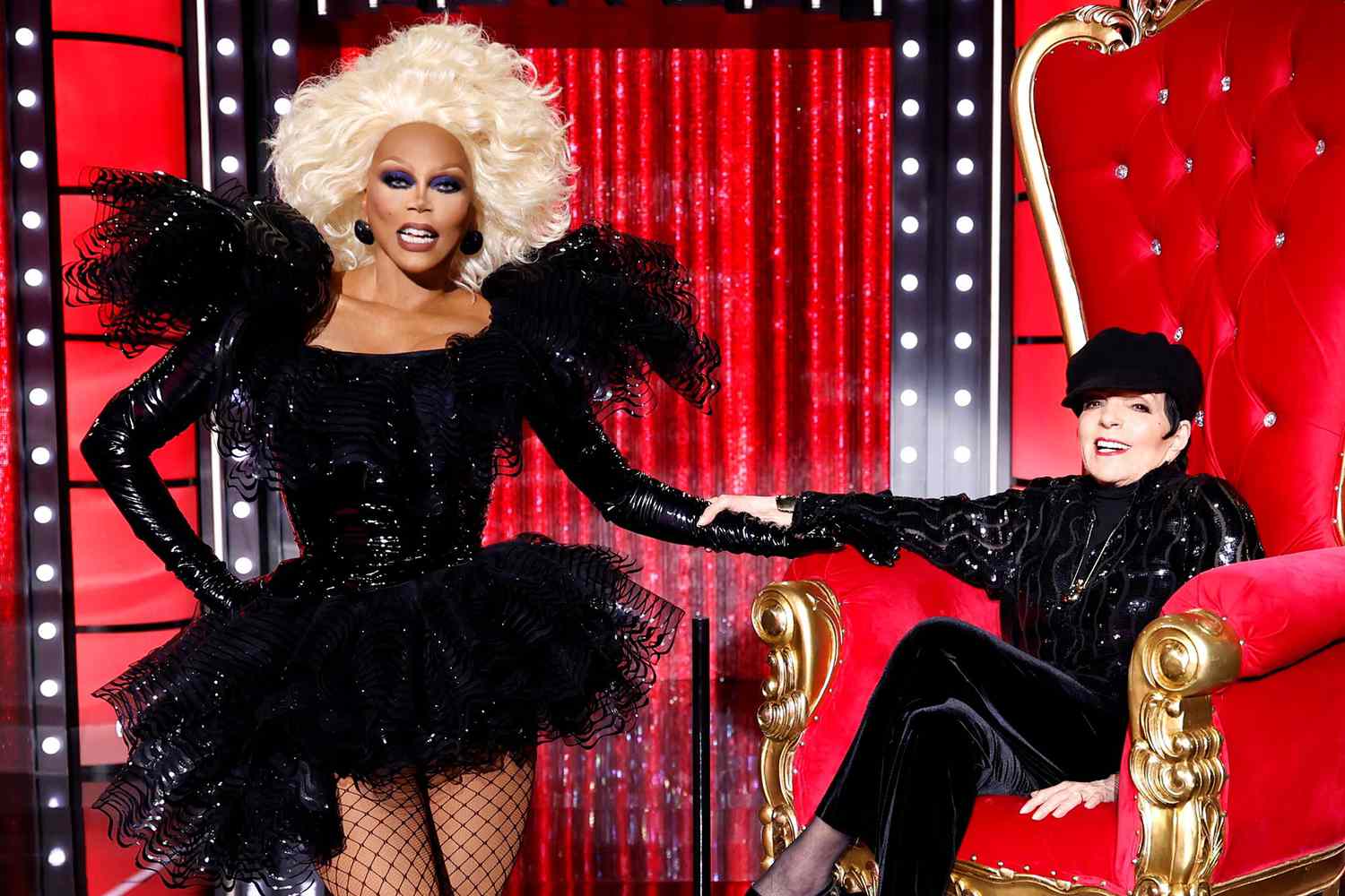 RuPaul and Liza Minelli