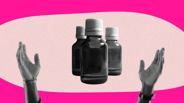 Poppers bottles.