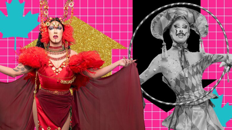 Mya Foxx with an up arrow behind her; PM with a down arrow behind her