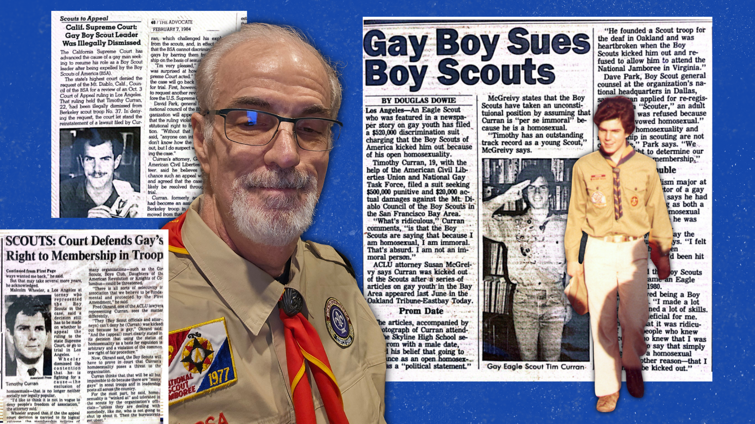 The first gay man to sue Scouting America becomes a Scout leader, 45 years later