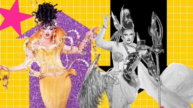 Myki meeks with an up arrow behind her; Jane Don't with a down arrow behind her