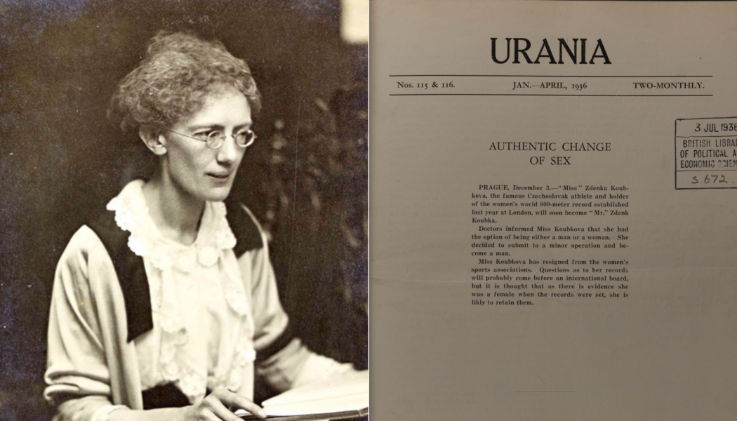 Urania, a feminist journal from the 20th century that challenged the gender binary.