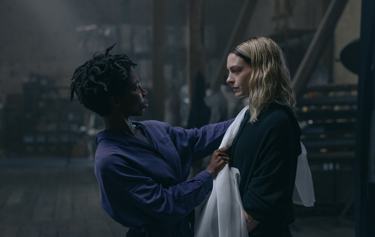 Michaela Coel and Anne Hathaway