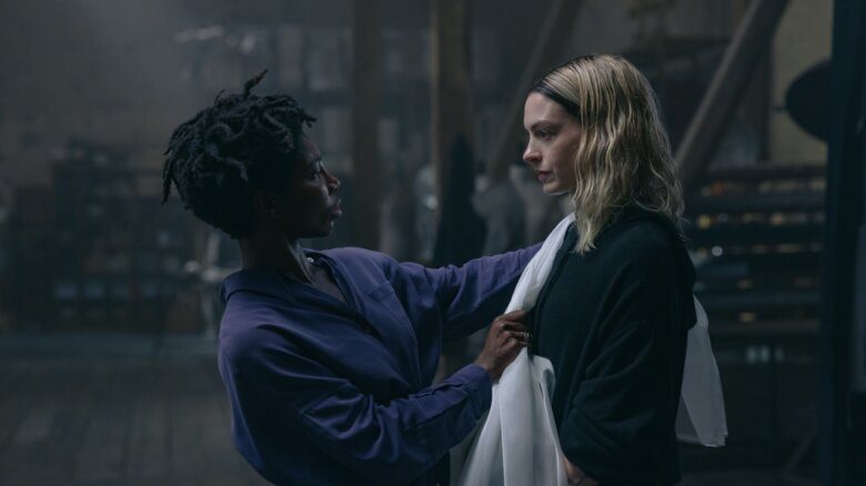 Michaela Coel and Anne Hathaway