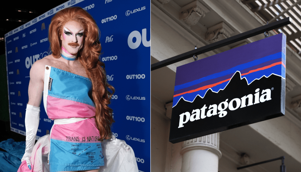 Drag queen Pattie Gonia and the outdoor apparel brand Patagonia