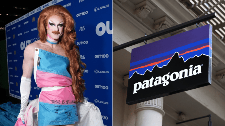 Drag queen Pattie Gonia and the outdoor apparel brand Patagonia